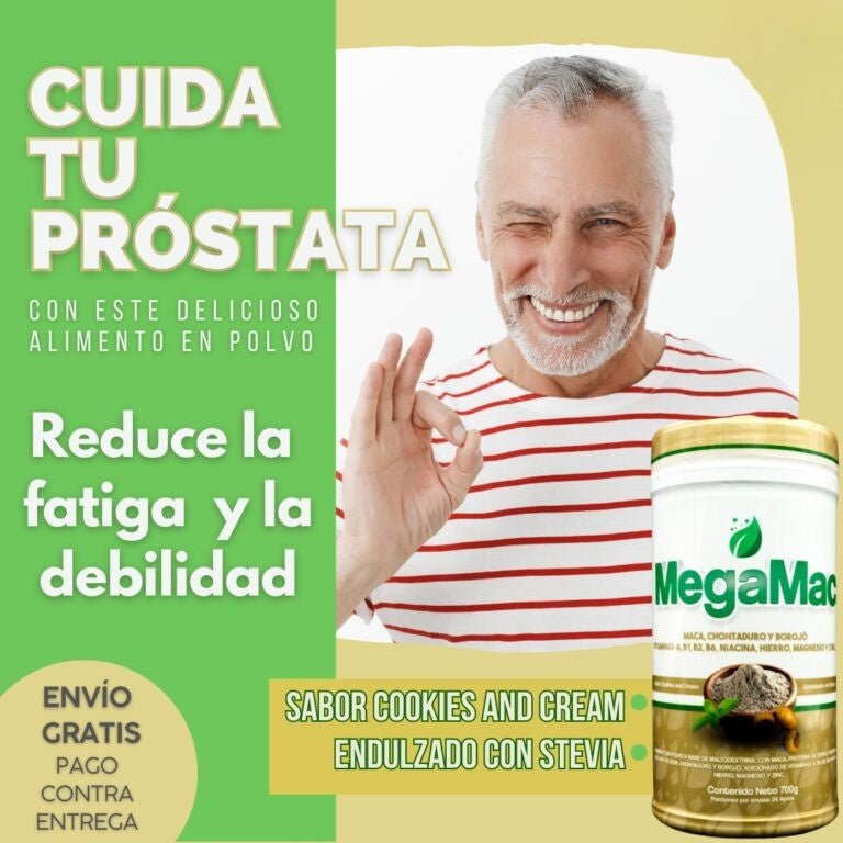 MEGA MAC proteína natural para fuerza y rendimiento muscular