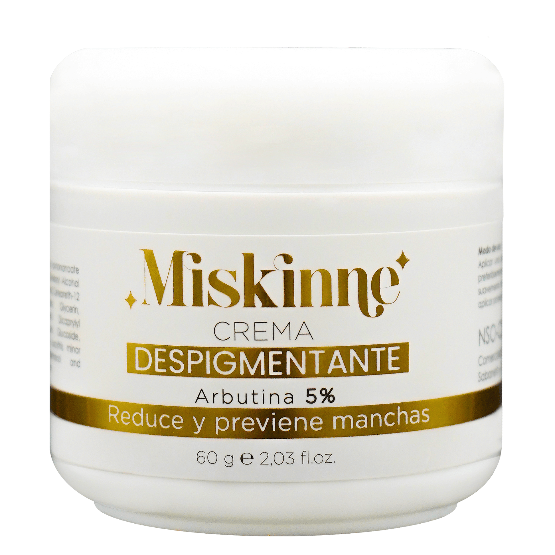 Aplicación de Miskinne crema despigmentante en el rostro, paso a paso