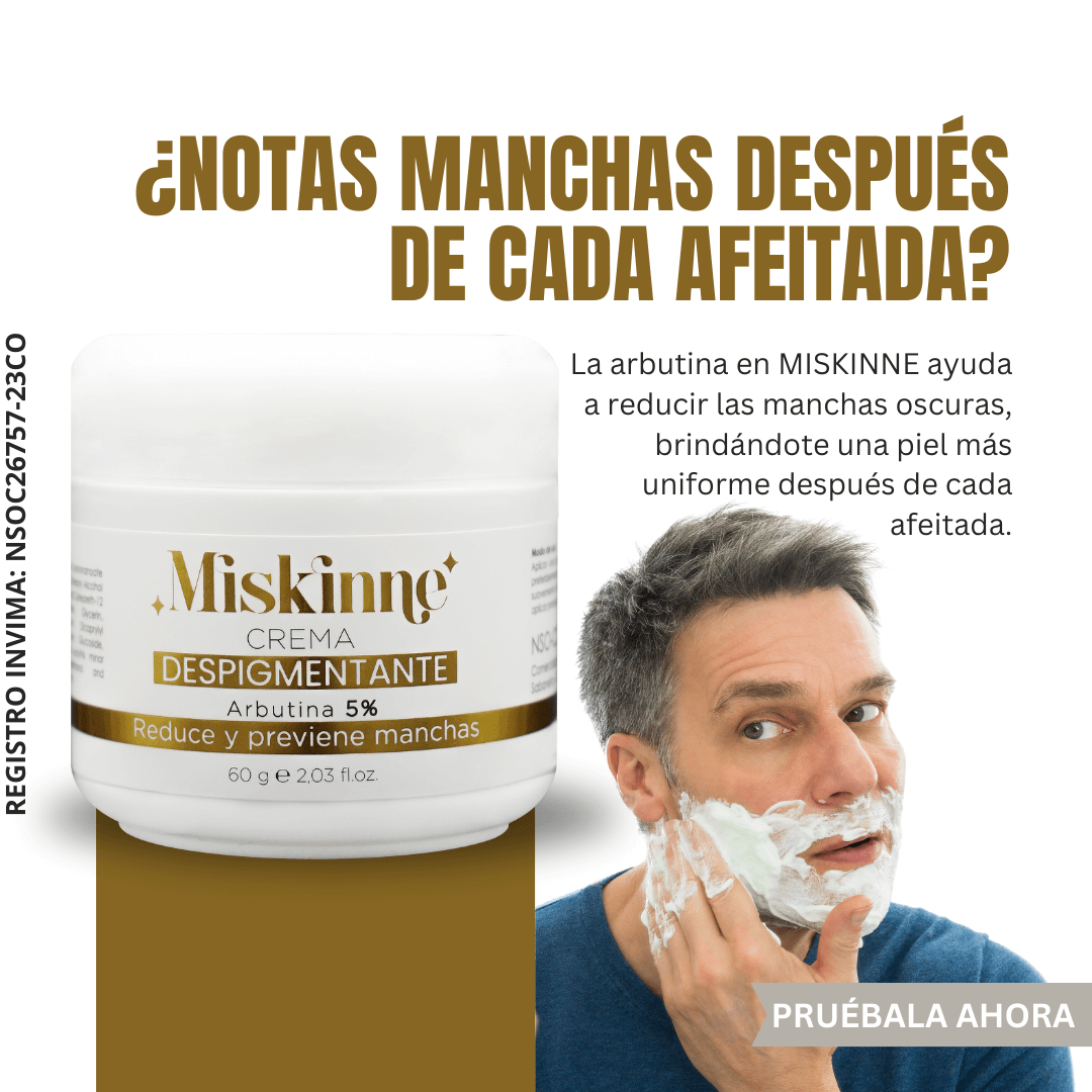 Pack de Miskinne crema despigmentante preparado para venta online