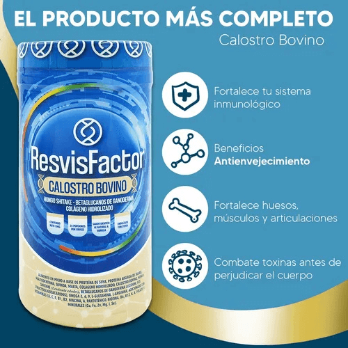 RevisFactor ayuda en la recuperación física y bienestar general