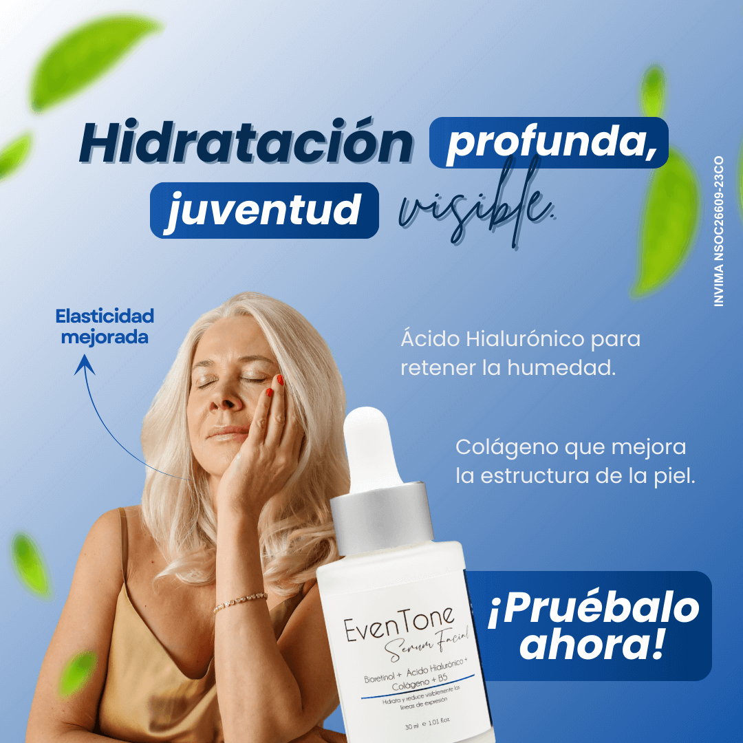 Eventone sérum con activos iluminadores y efecto revitalizante