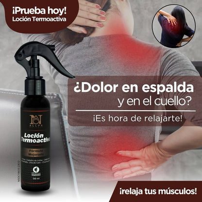 Loción Termoactiva ideal para masaje post-entrenamiento