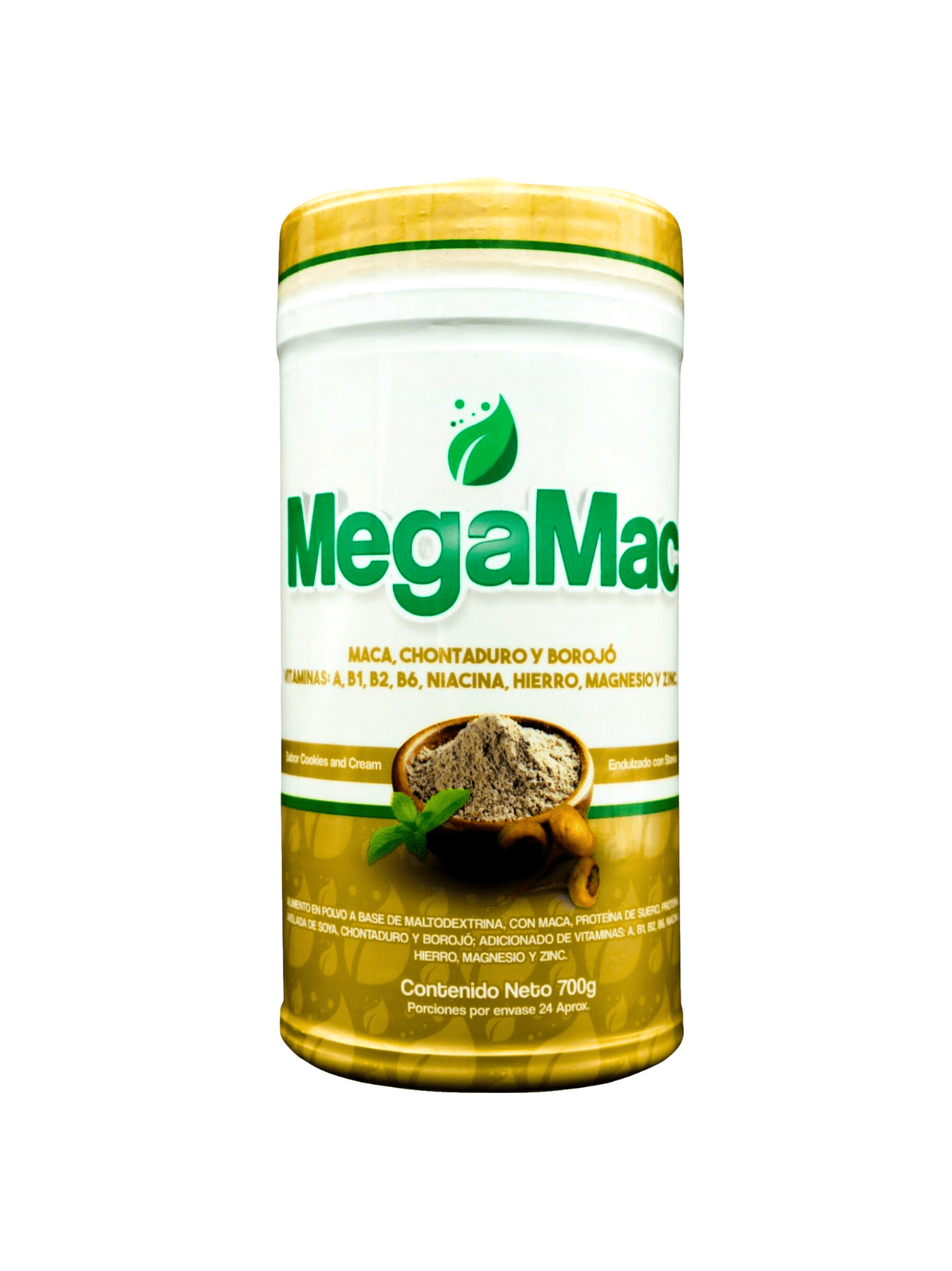 MEGA MAC suplemento natural para energía y potencia física