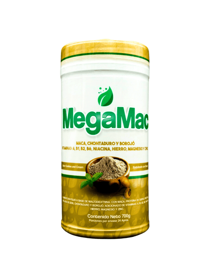 MEGA MAC suplemento natural para energía y potencia física