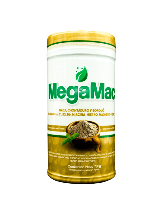 MEGA MAC suplemento natural para energía y potencia física